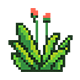 Flowering plant icon representing Behance